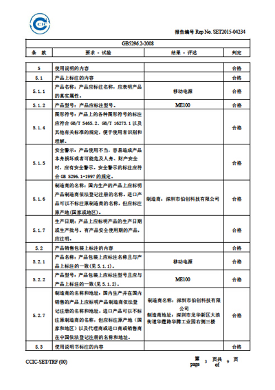 质检报告模板